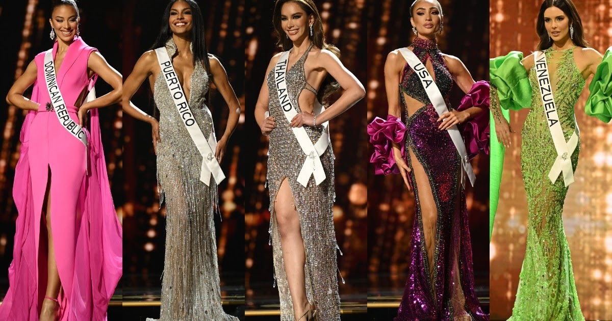 FAVORITES 71st Miss Universe preliminary evening gown competition